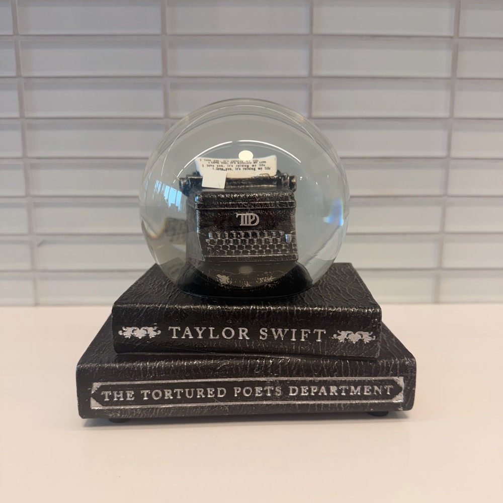 Taylor Swift TTPD Snow Globe